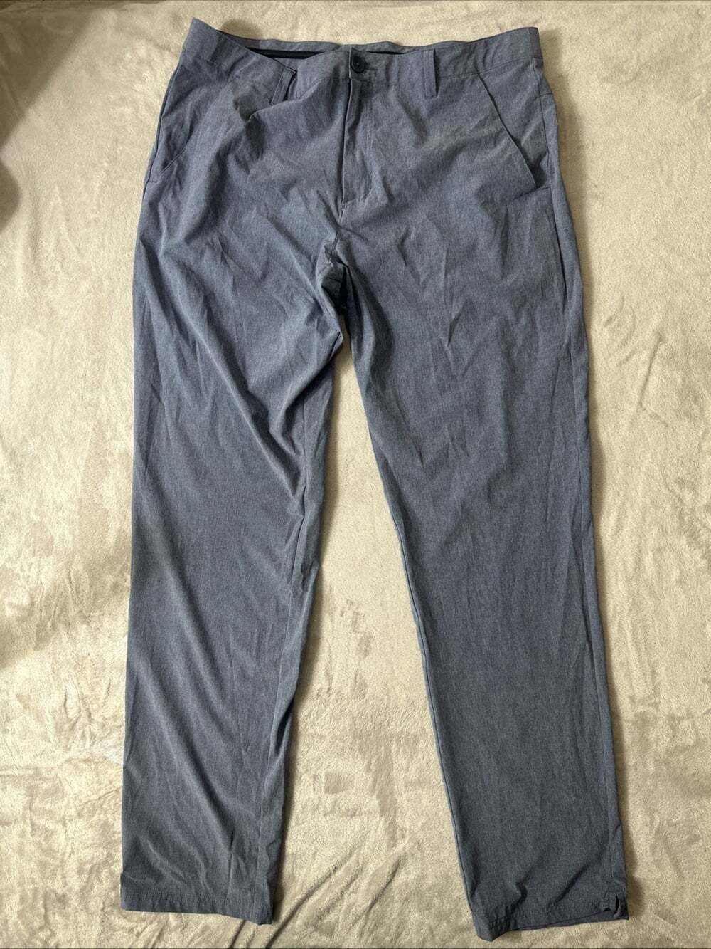 Oakley Pants Men 38x34 Gray Regular Fit Lightweight Performance Casual